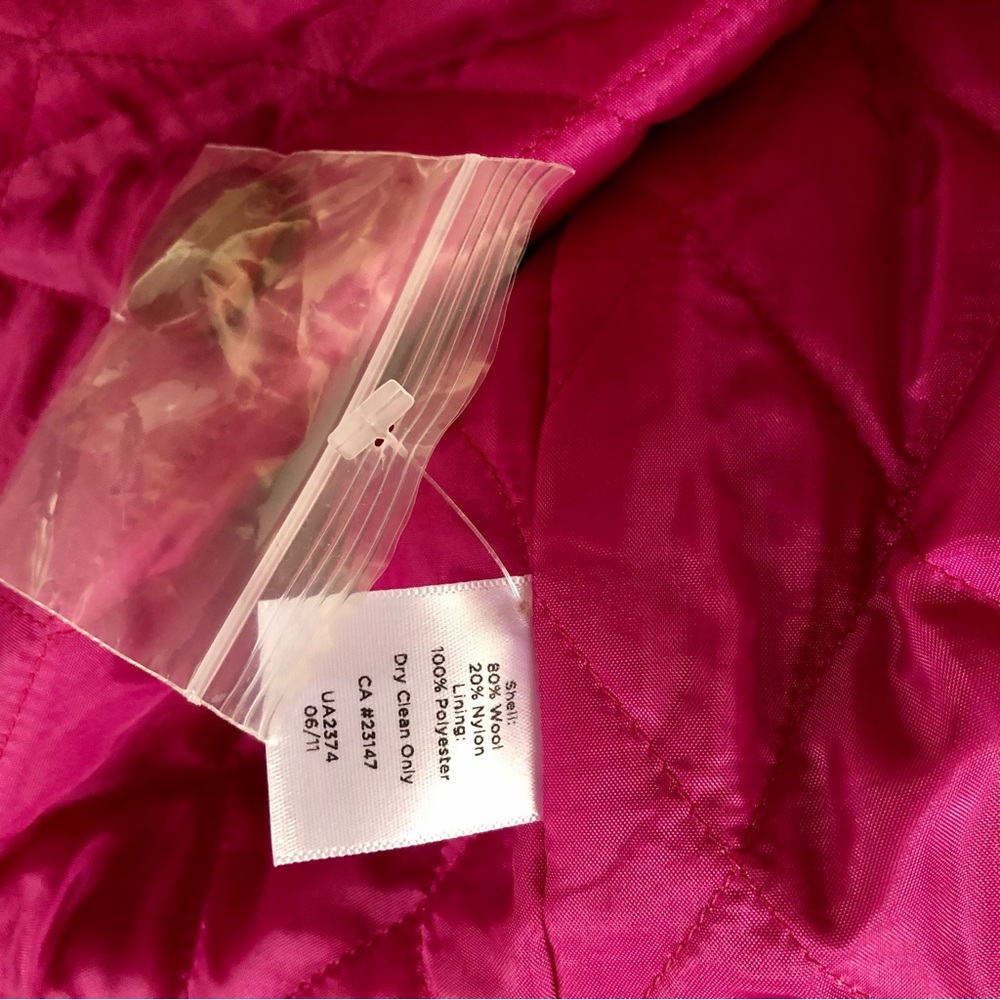 Talbots quilt lined wool jacket - Picture 5 of 6